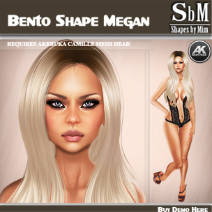 Shapes by Mim - Bento Shape Megan (for Akeruka Camille)