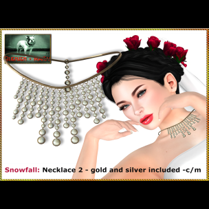 Bliensen - Snowfall - necklace 2 Ad